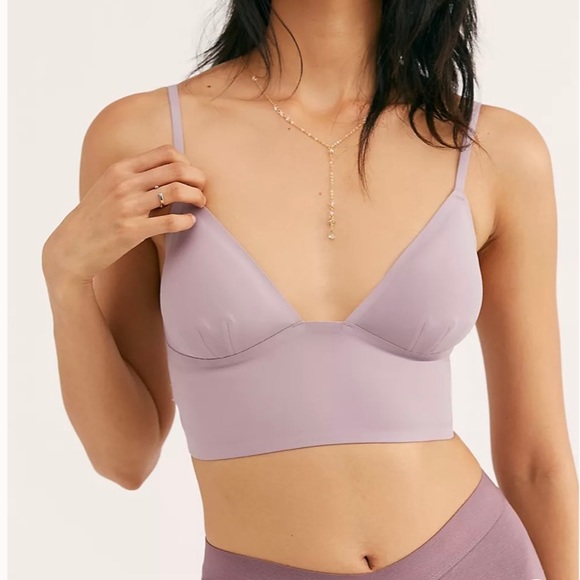 Free People Other - Free People Sage Longline Bralette in Amet…Sz S (32C/34A/34B)